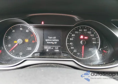 2013 Audi A4 2.0T Premium z USA, uszkodzony, nr VIN WAUFFAFL5DN013090